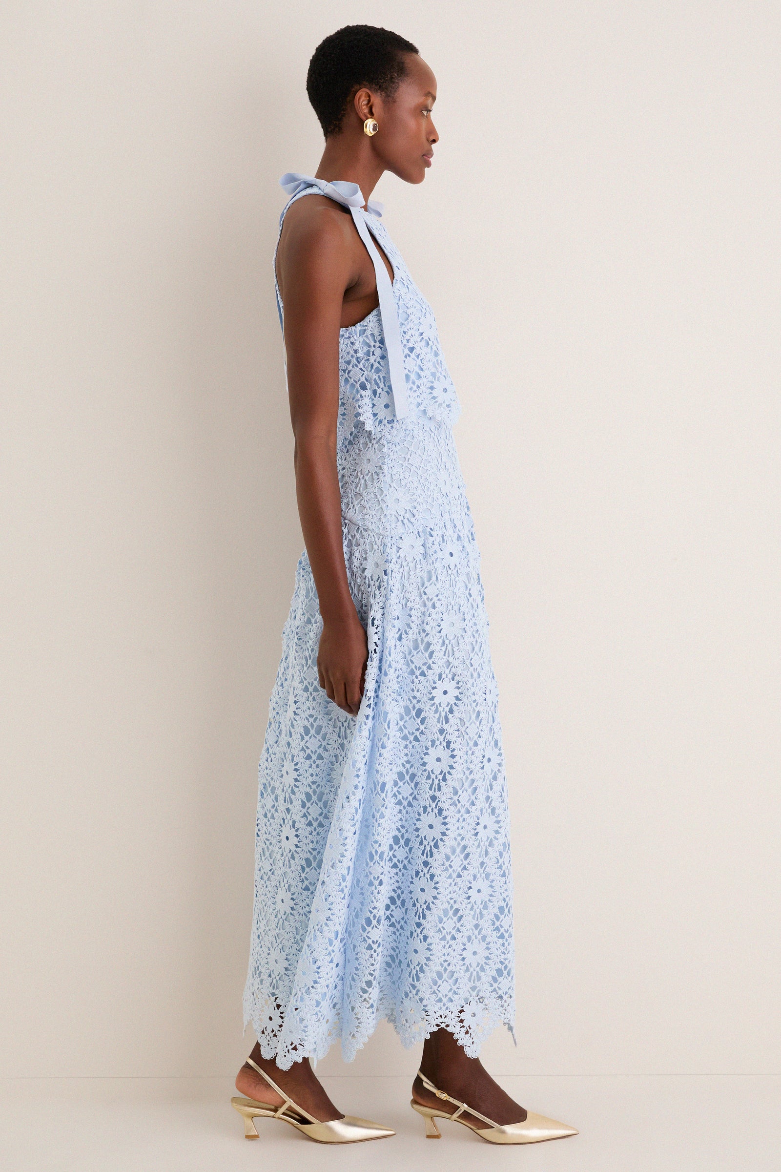 Cornflower Dove Maxi Dress
