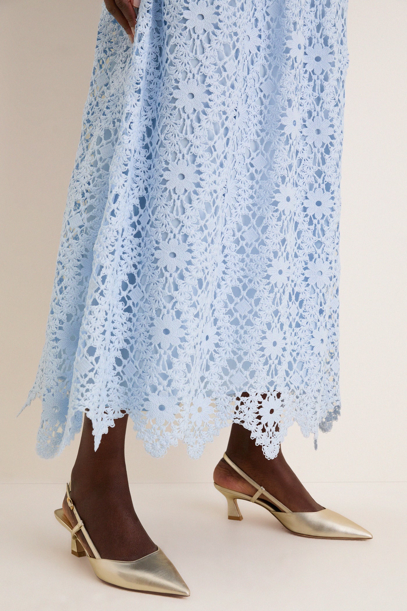 Cornflower Dove Maxi Dress | Saylor Cornflower Dove Maxi Dress | Saylor