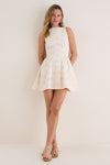 Creme May Mini Dress