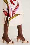 Egg Shell Leena Bamboo Heels