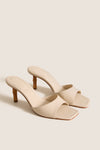 Egg Shell Leena Bamboo Heels