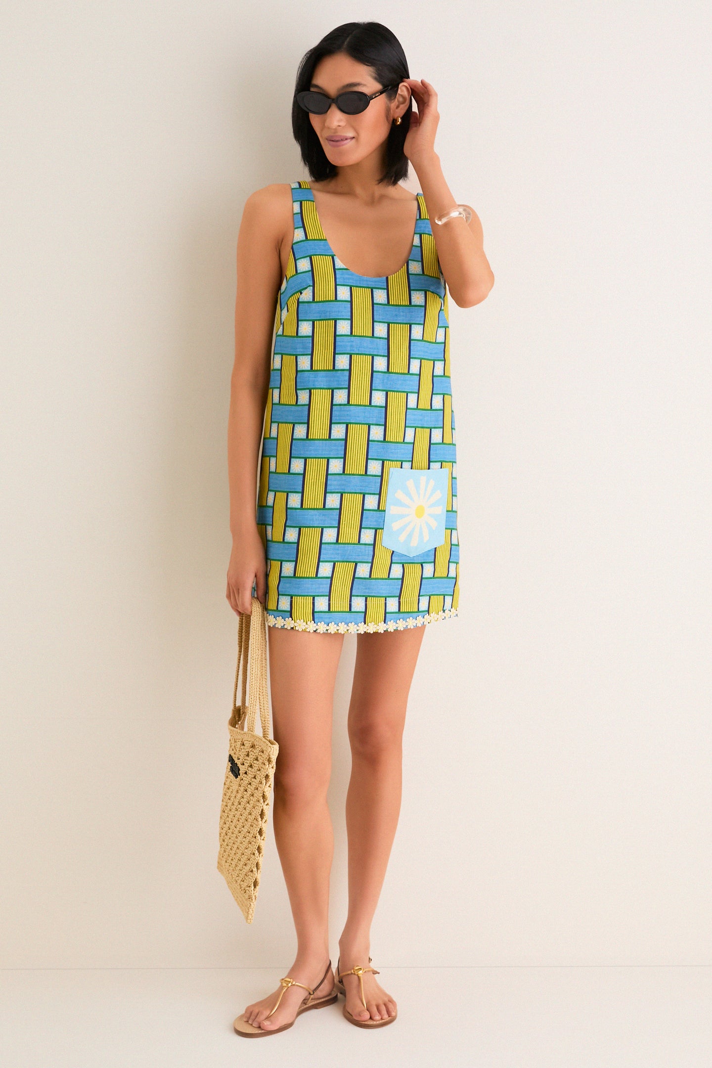 Multi Sunlounge Mini Dress