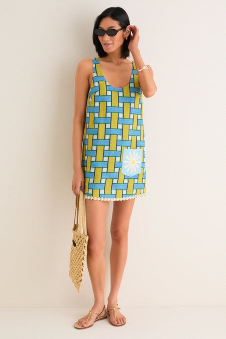 Multi Sunlounge Mini Dress