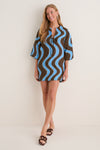 Blue Frankie Mini Dress