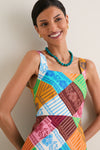Multi Kaleidoscope Midi Dress