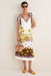 Cream Island Cove Ballet Day Dress