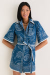 Blue Lucky Mini Dress
