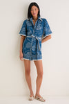 Blue Lucky Mini Dress