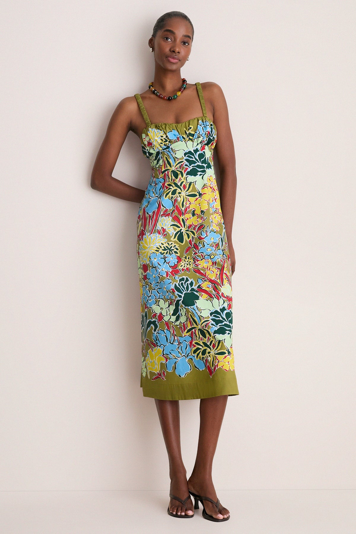 Multi Solstice Midi Dress