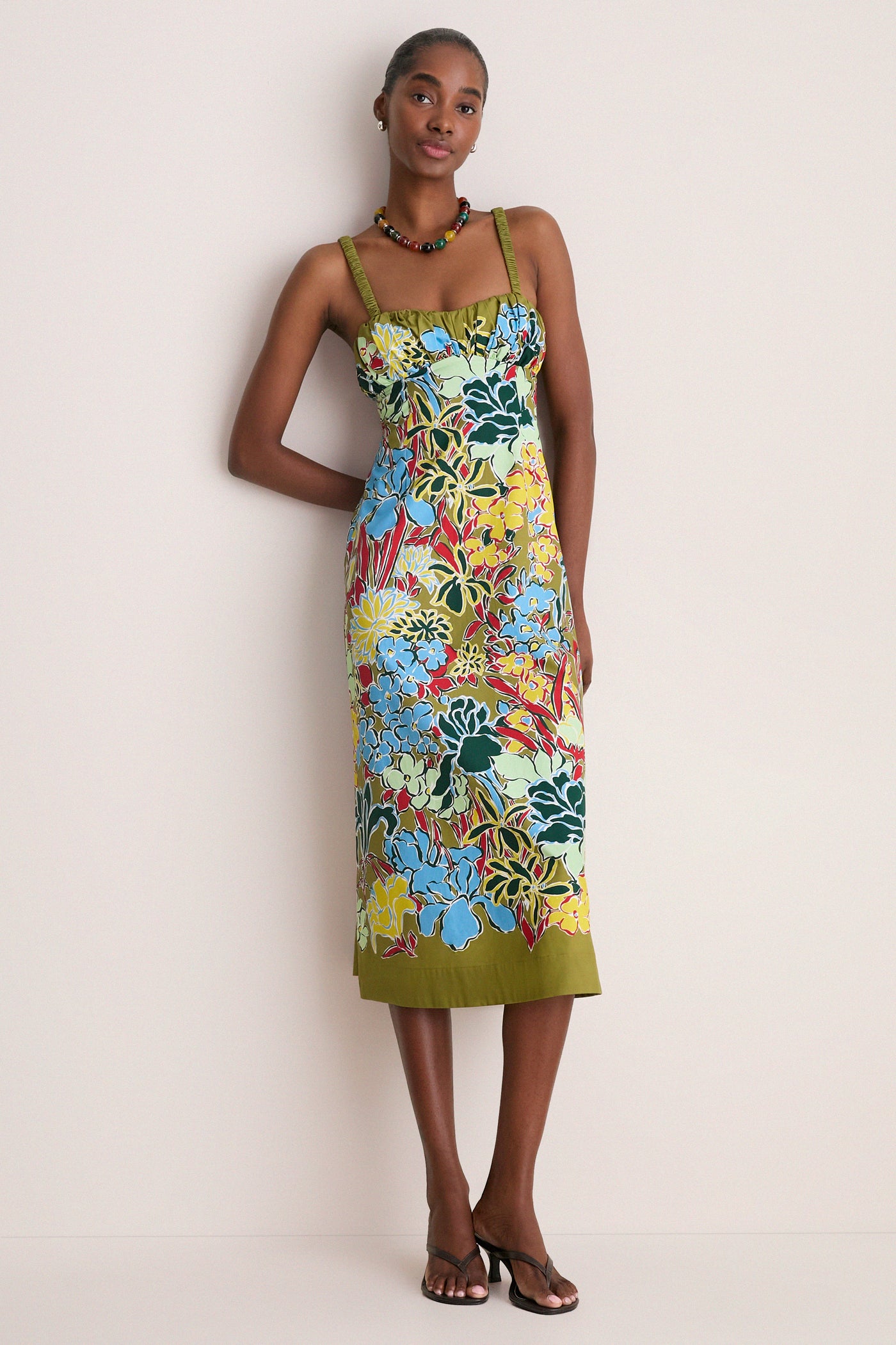 Multi Solstice Midi Dress