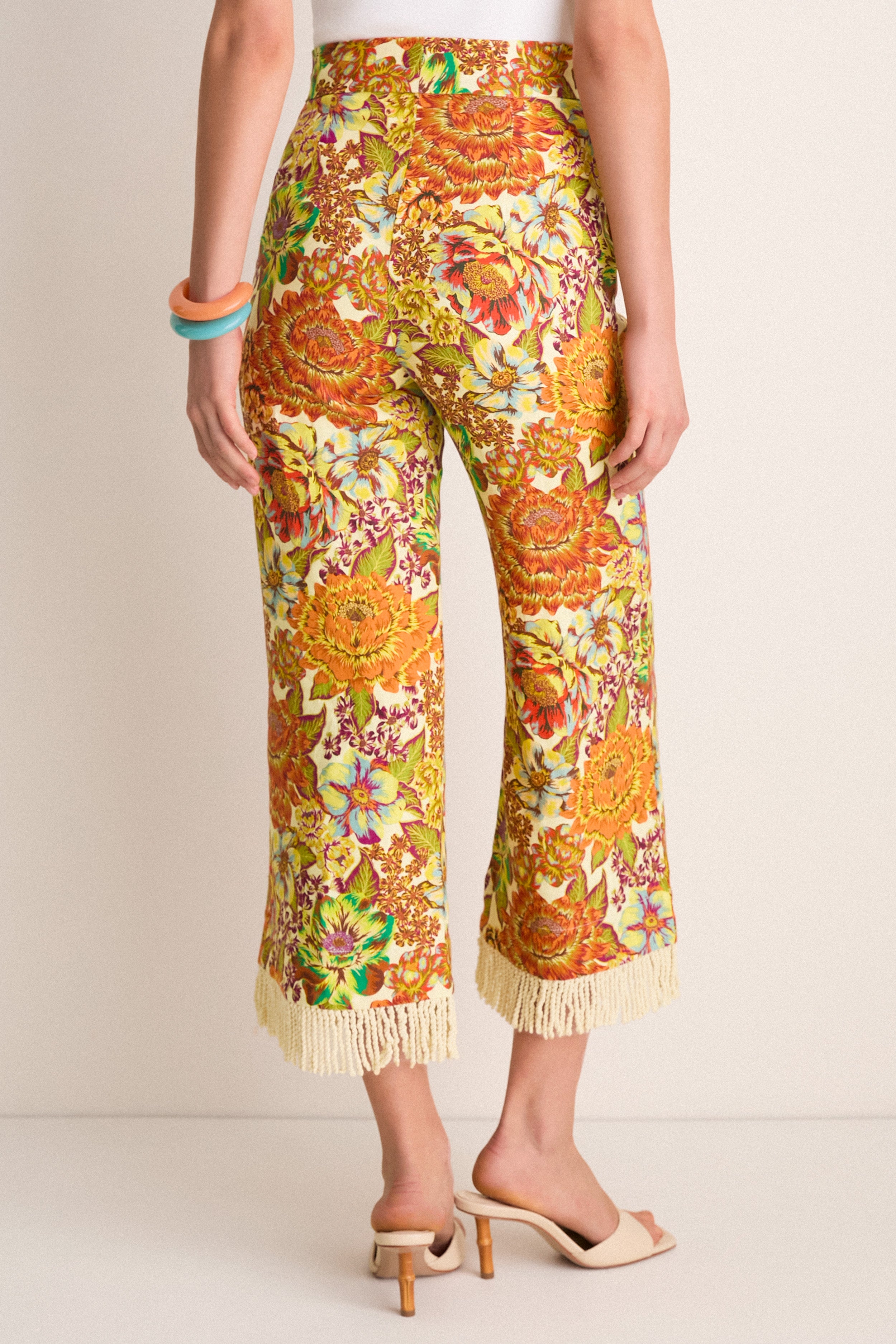Multi Lana Flare Pants | Alemais