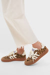 Leopard Cuoio Milk Boston Sneakers