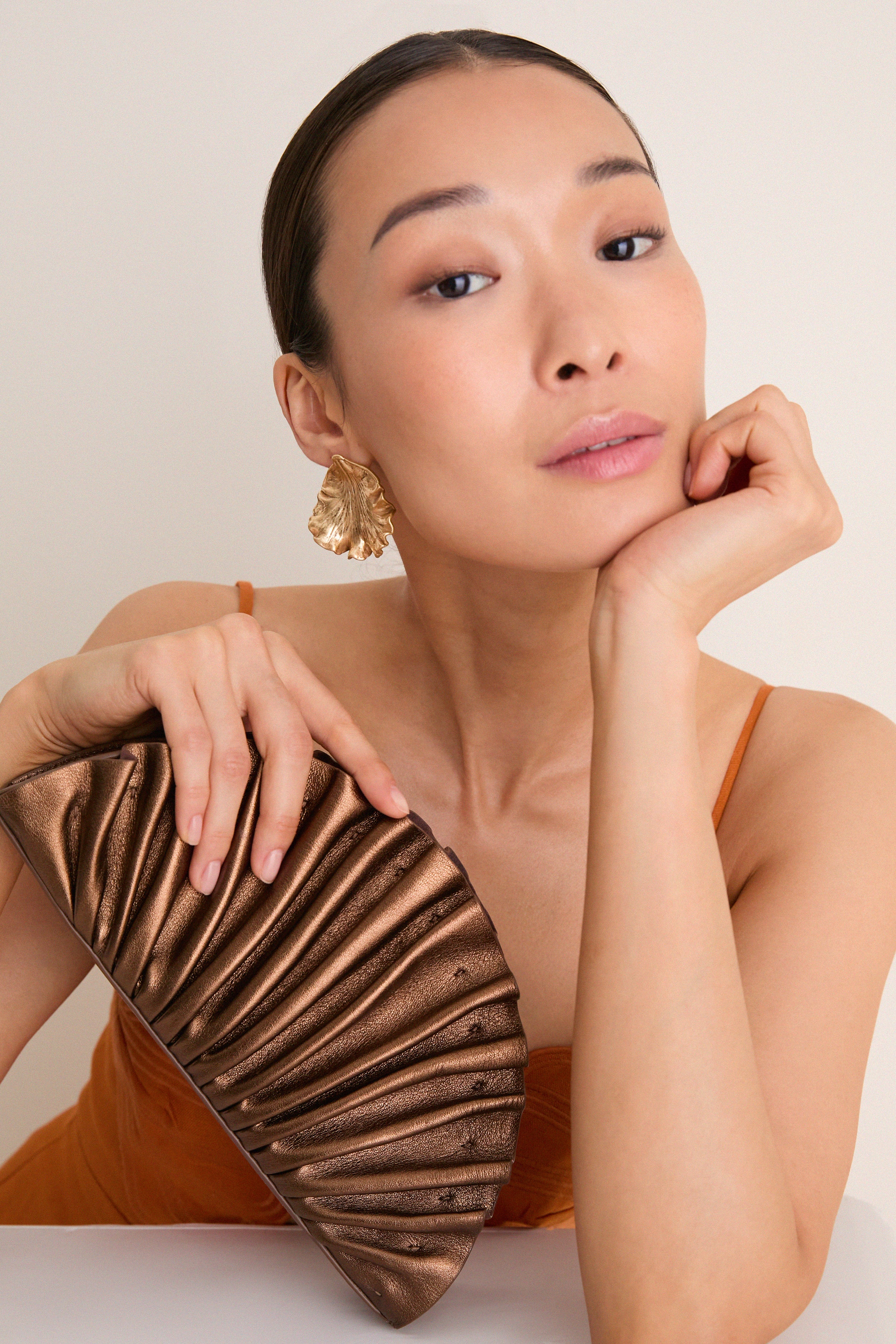 Bronze Nala Clutch | Cult Gaia