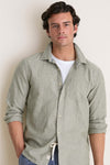 Olive Better-Than-Linen Shirt