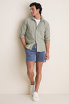 Olive Better-Than-Linen Shirt