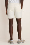 White Saturday Beach Short