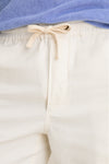 White Saturday Beach Short