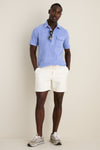 White Saturday Beach Short