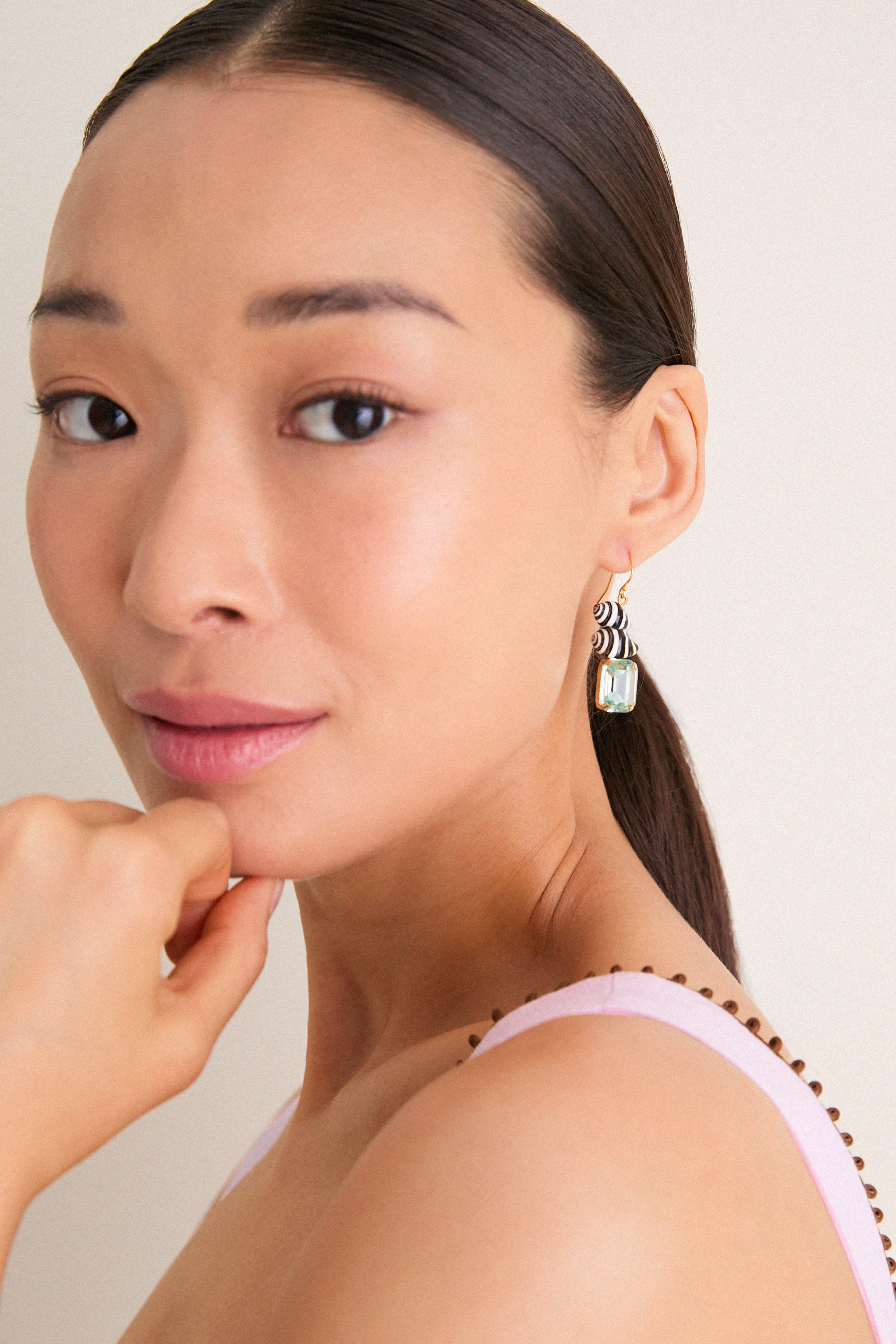 Zebre Aiden Earrings | Jennifer Behr