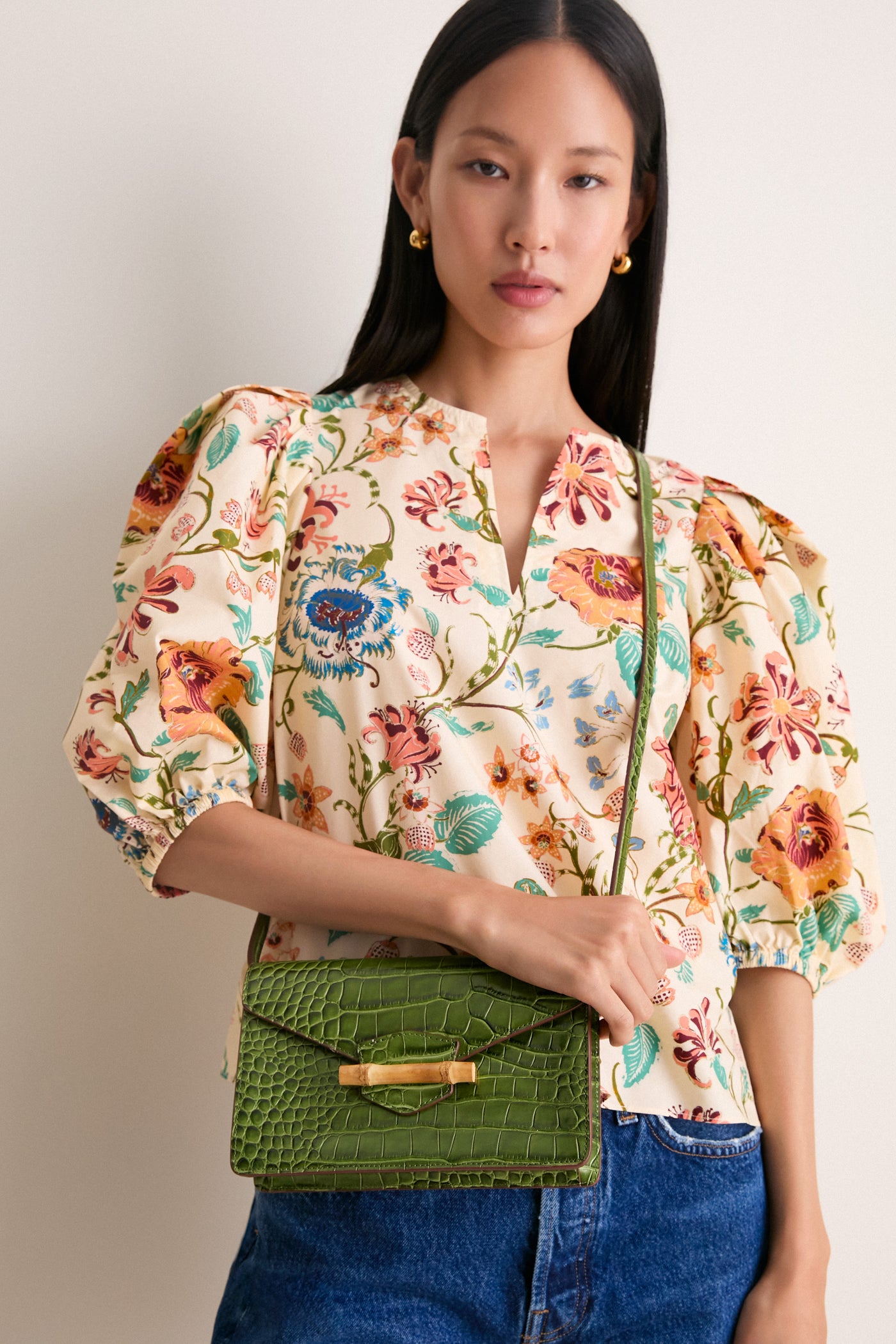 Moss Green Jackie Bag