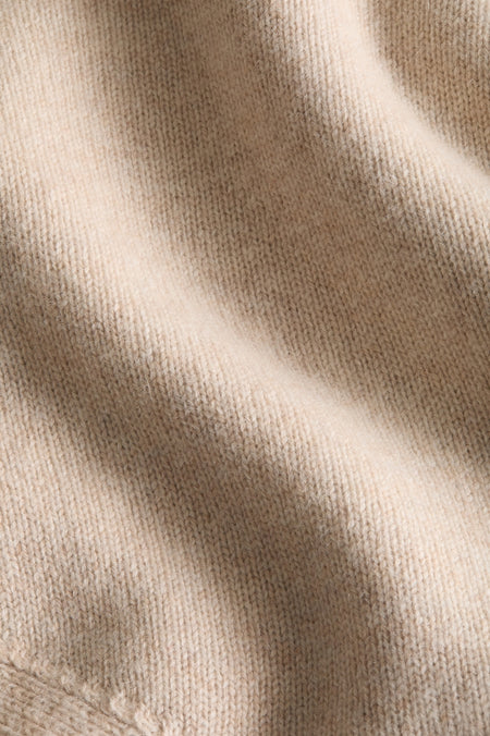 Sandstone Cashmere Triangle Scarf