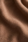 Mocha Cashmere Triangle Scarf