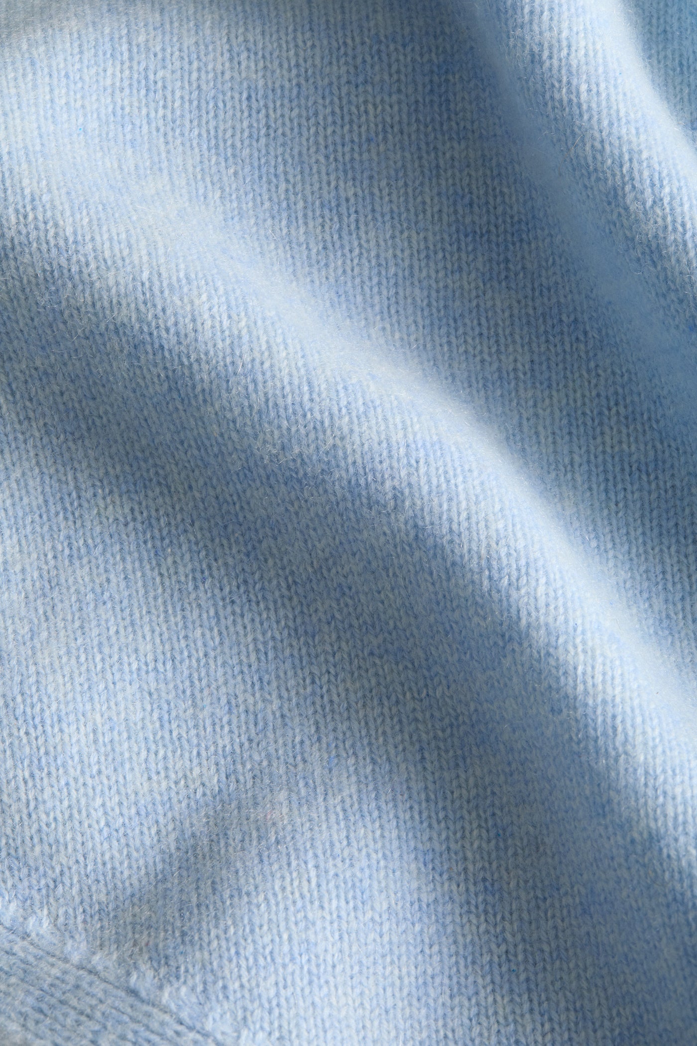 Ice Blue Cashmere Triangle Scarf
