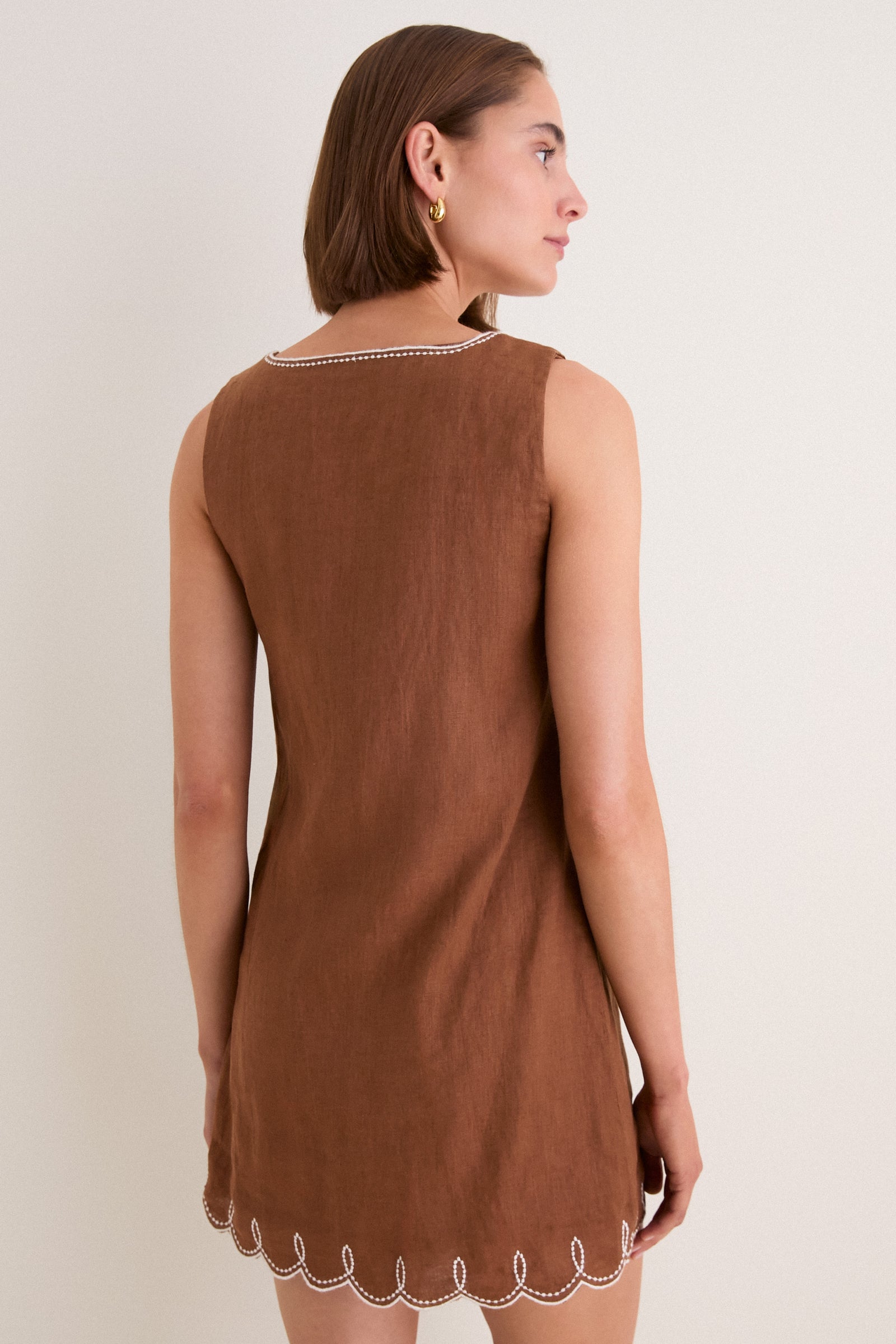 Deep Ochre Shanice Dress