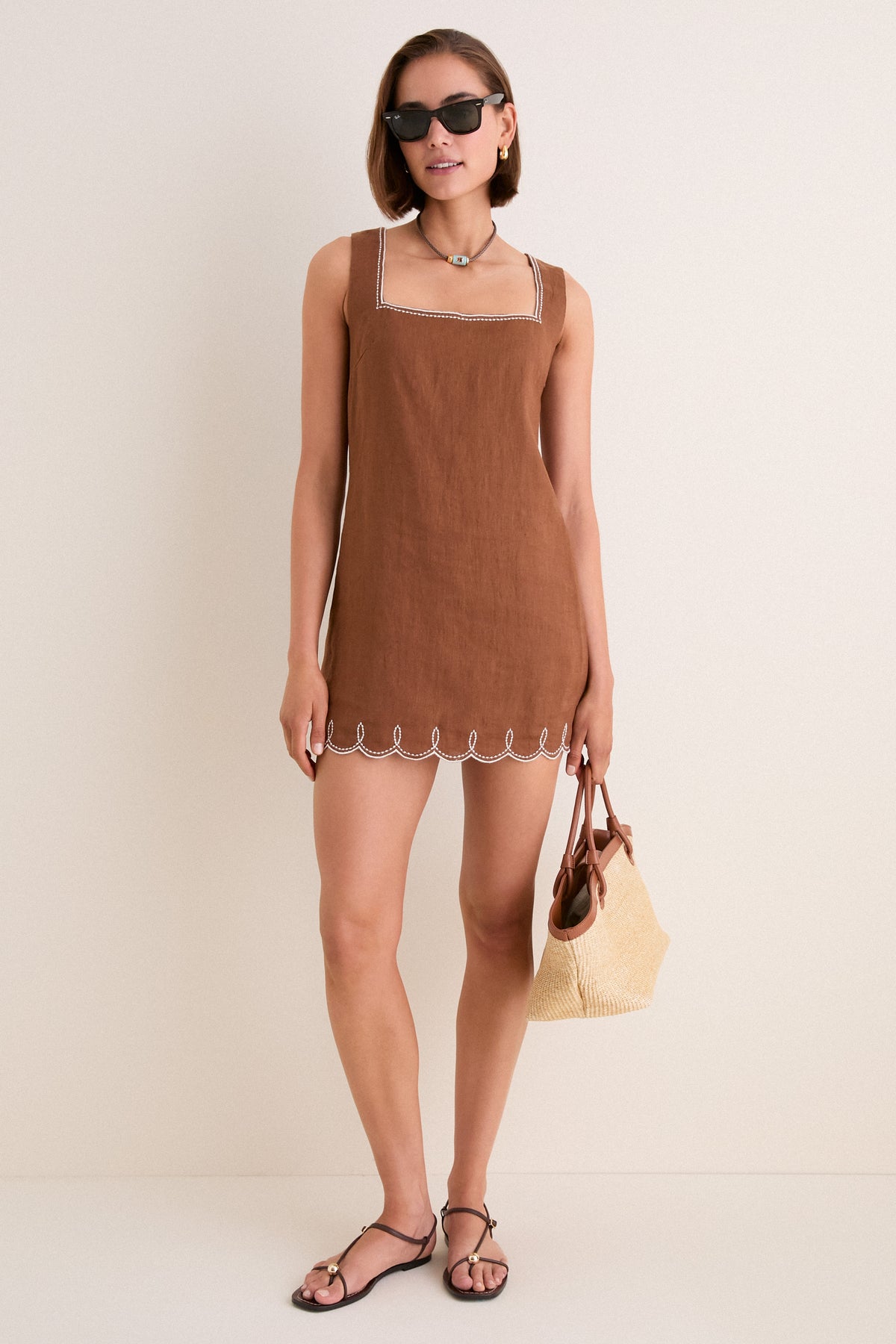 Deep Ochre Shanice Dress | Veronica Beard