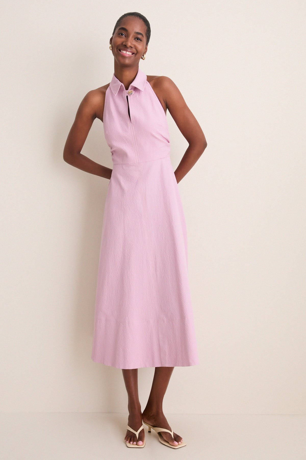 Pale Orchid Haze Mackey Dress