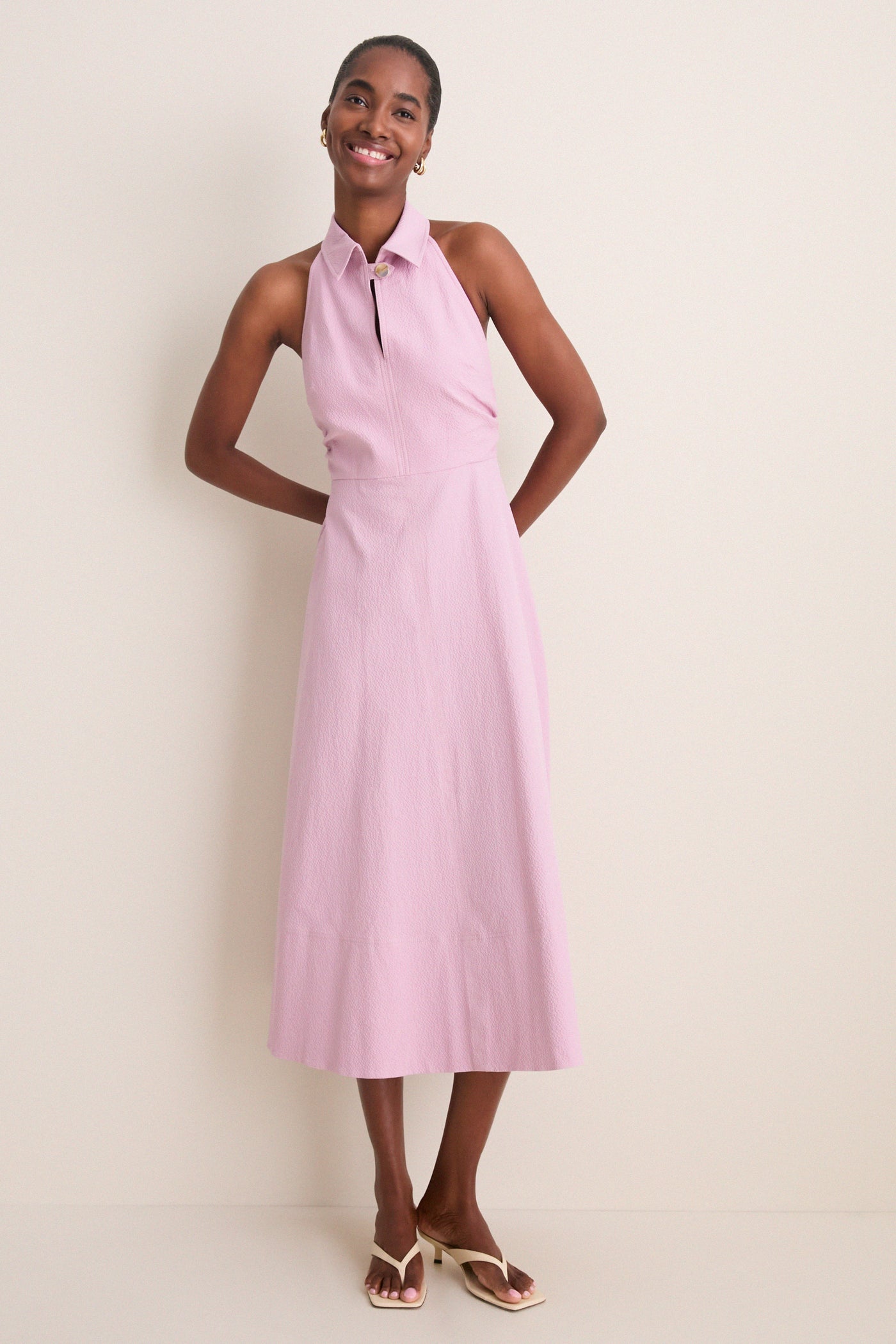 Pale Orchid Haze Mackey Dress