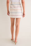 Ecru Multi Ohemia Skirt