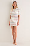 Ecru Multi Ohemia Skirt