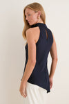 Navy Radford Tunic Top
