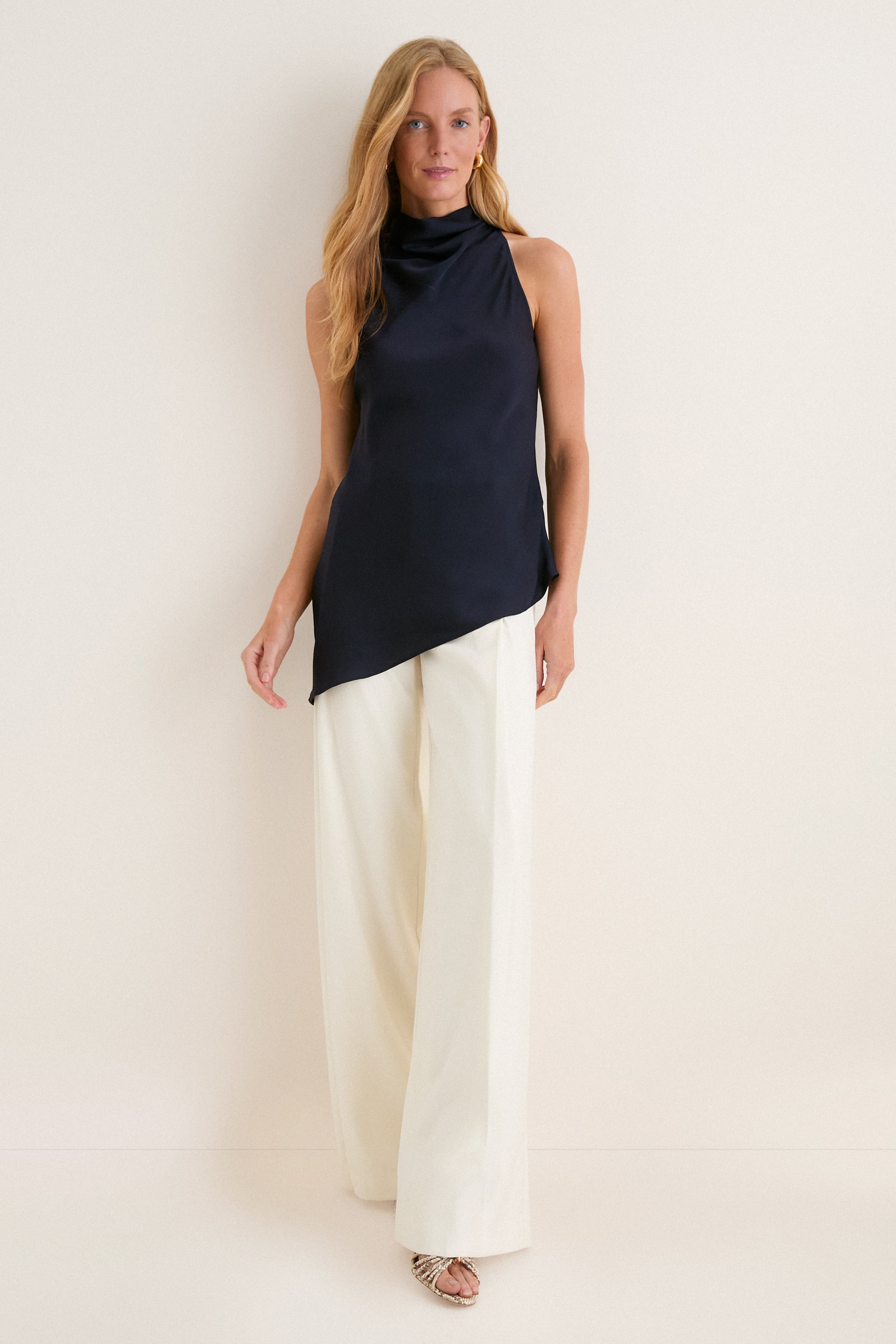 Navy Radford Tunic Top