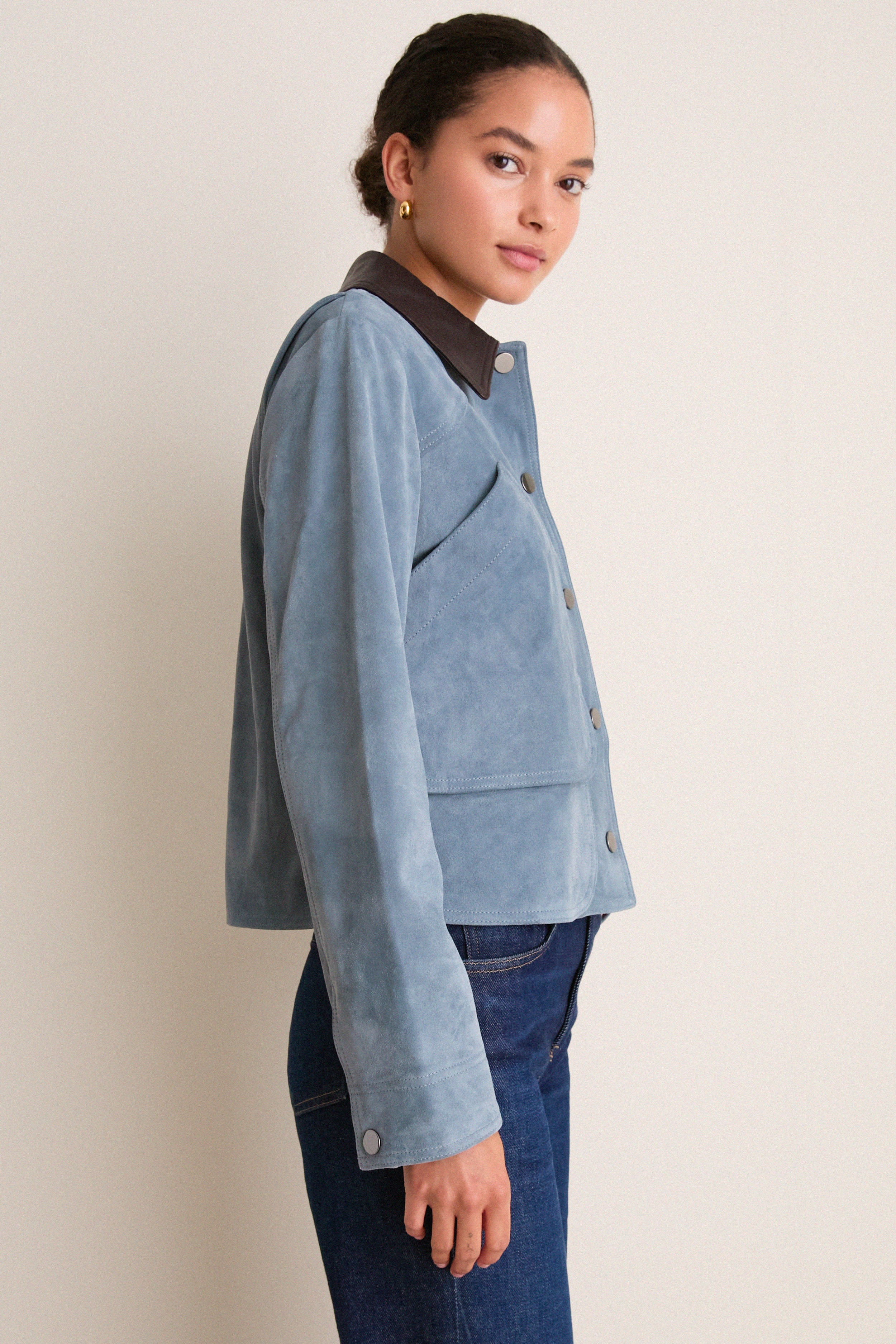 Blue Steel Walters Cropped Barn Jacket