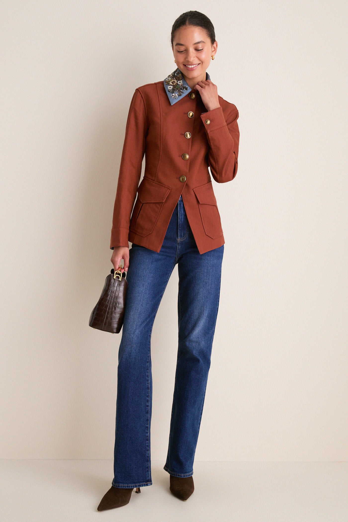 Rust Laramie Dickey Jacket