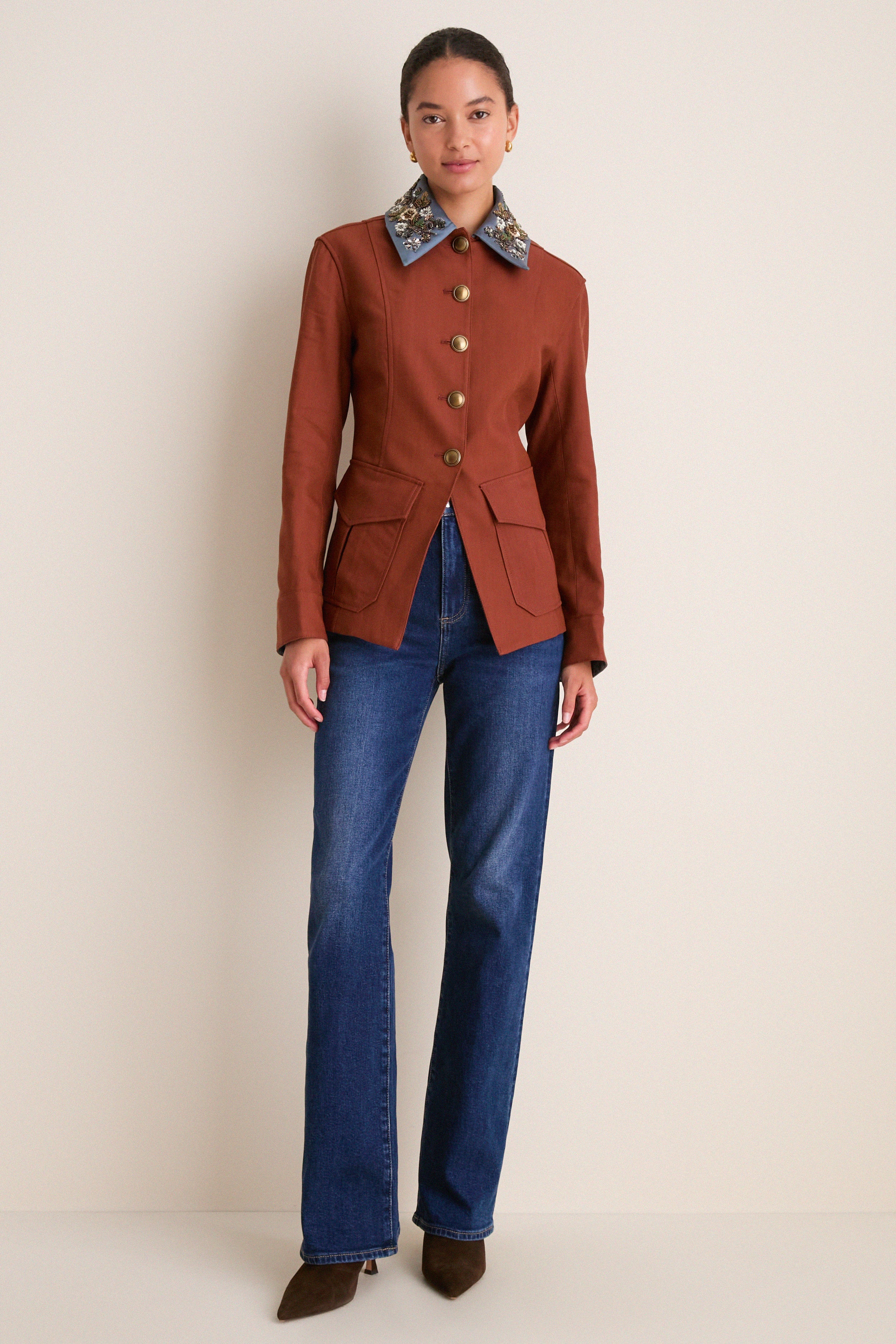 Rust Laramie Dickey Jacket