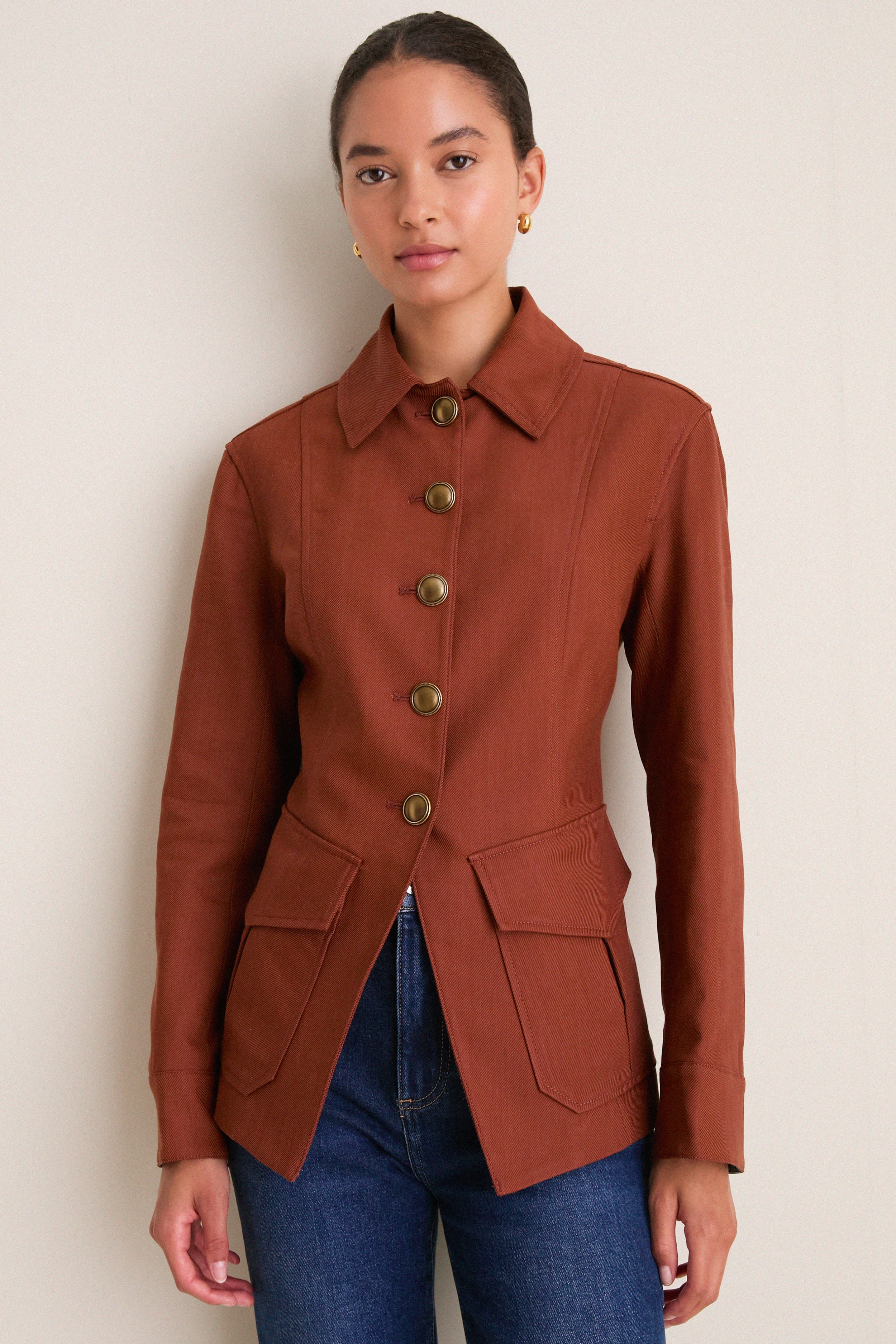 Rust Laramie Dickey Jacket