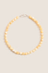 Beige Topaz Mary Necklace