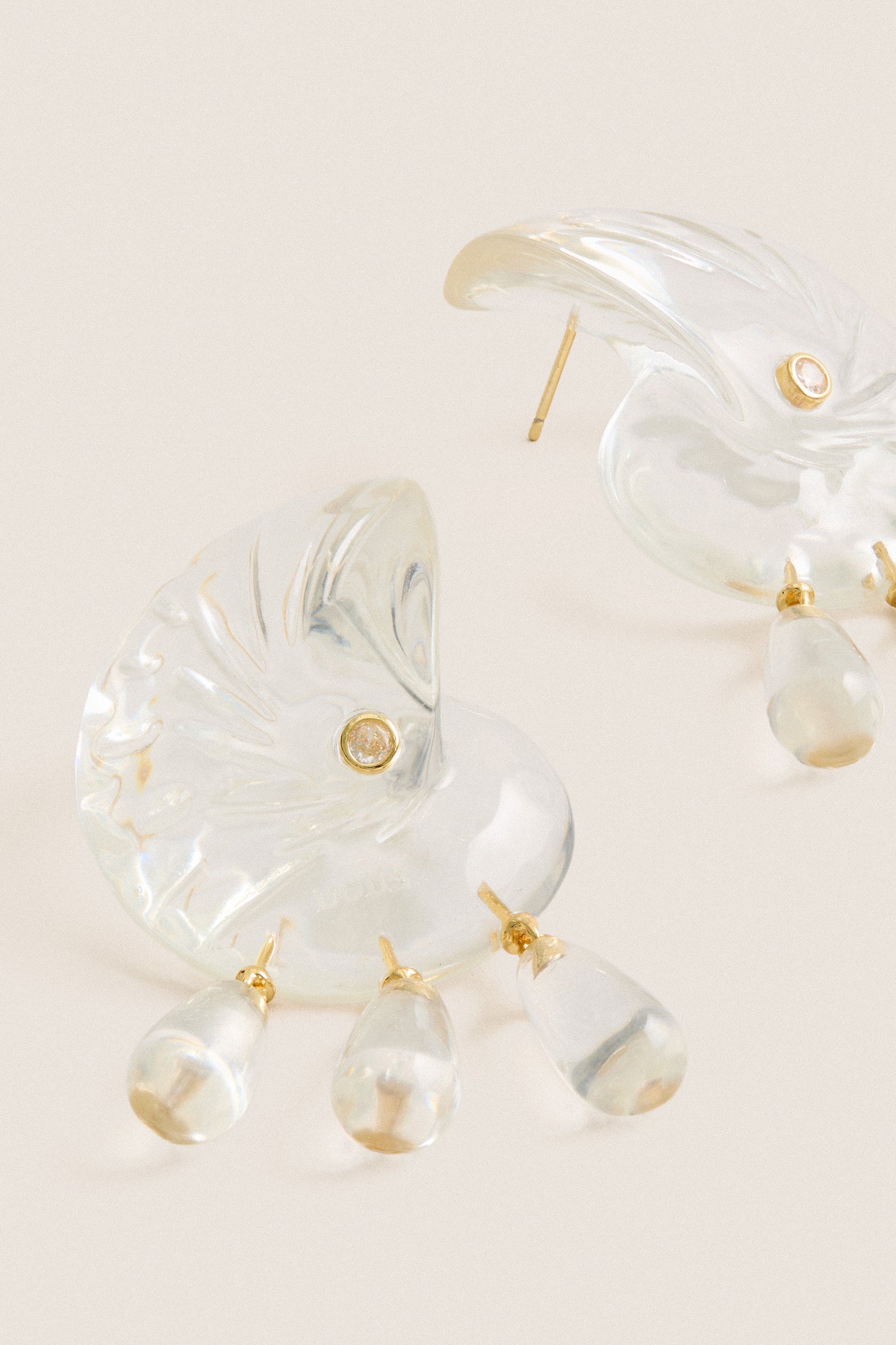 Clear Comporta Earrings
