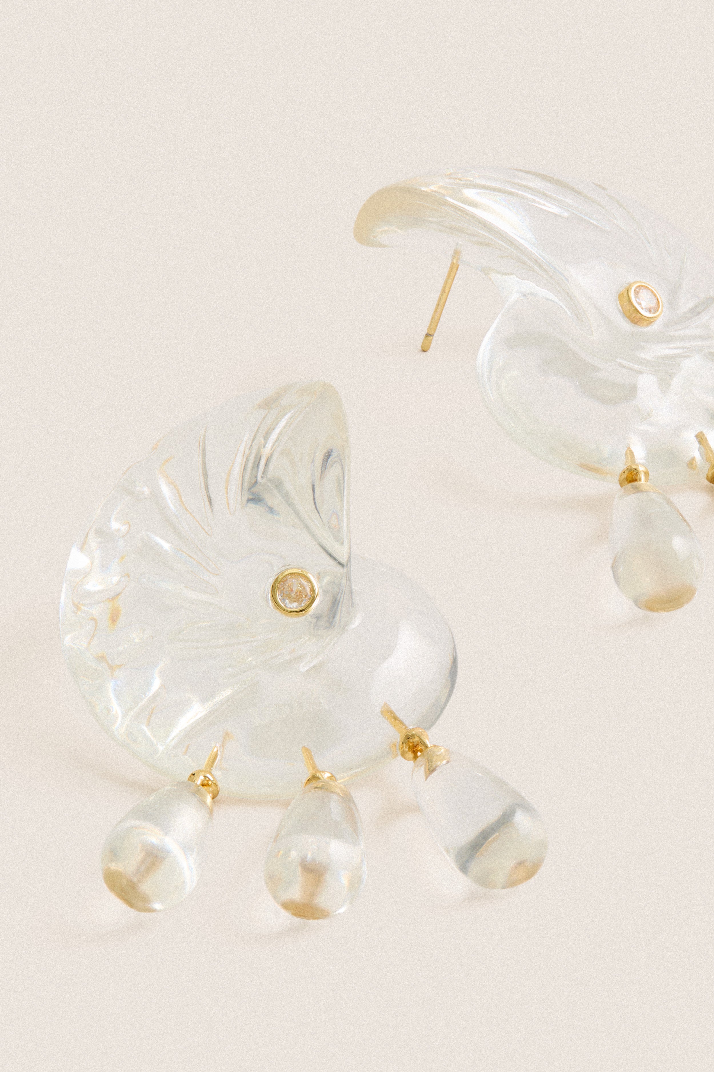 Clear Comporta Earrings