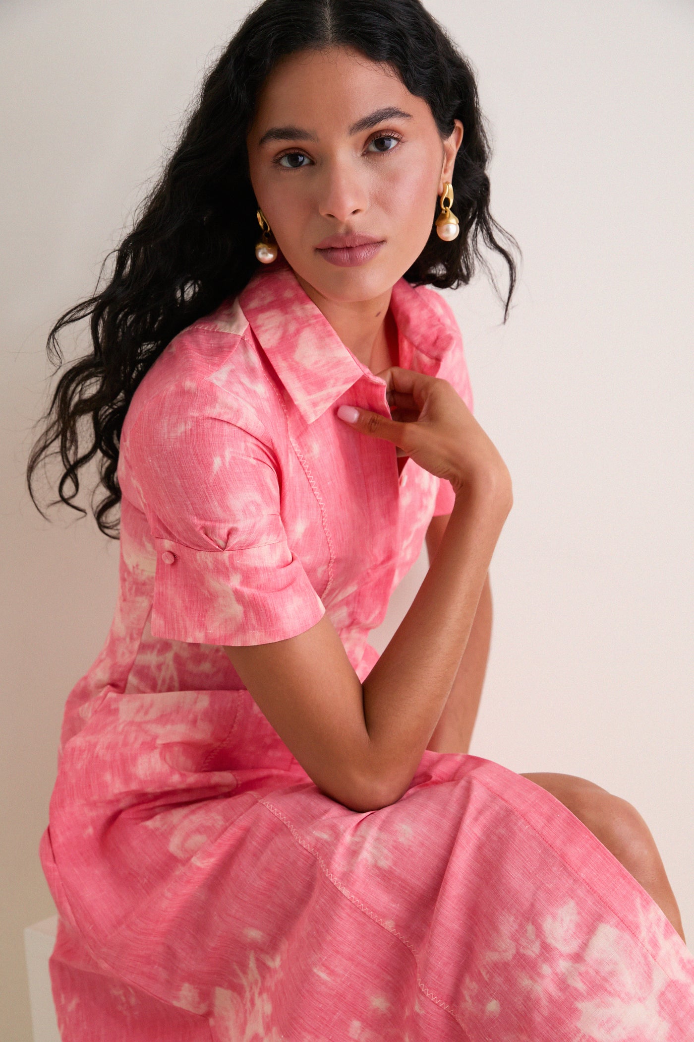 midi pink shirt dress Buy Lipsy Rose Pink Textured Midi Shirt Dress from Next USA