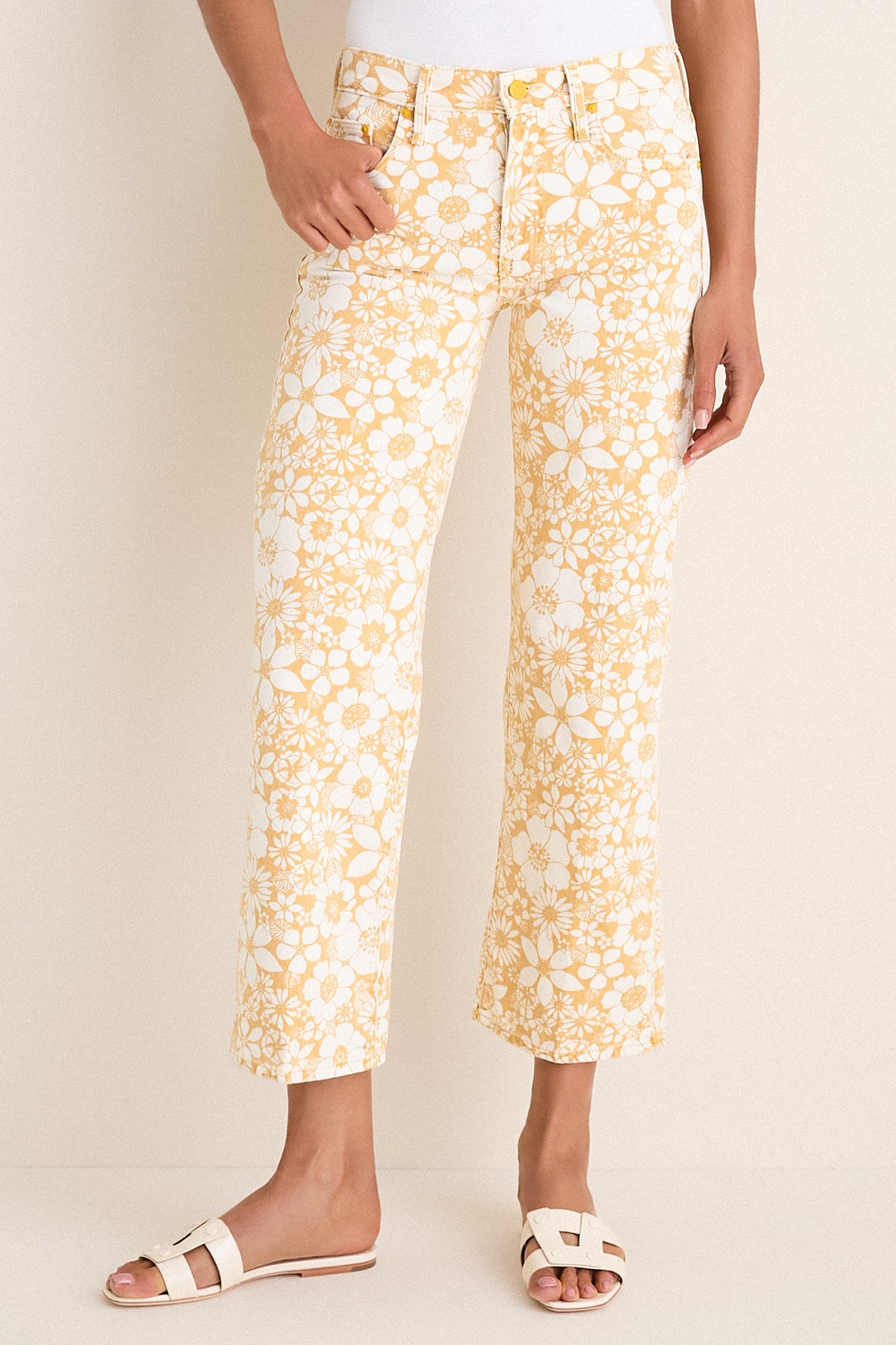 Floral Notes The Mid Rise Rambler Zip Ankle