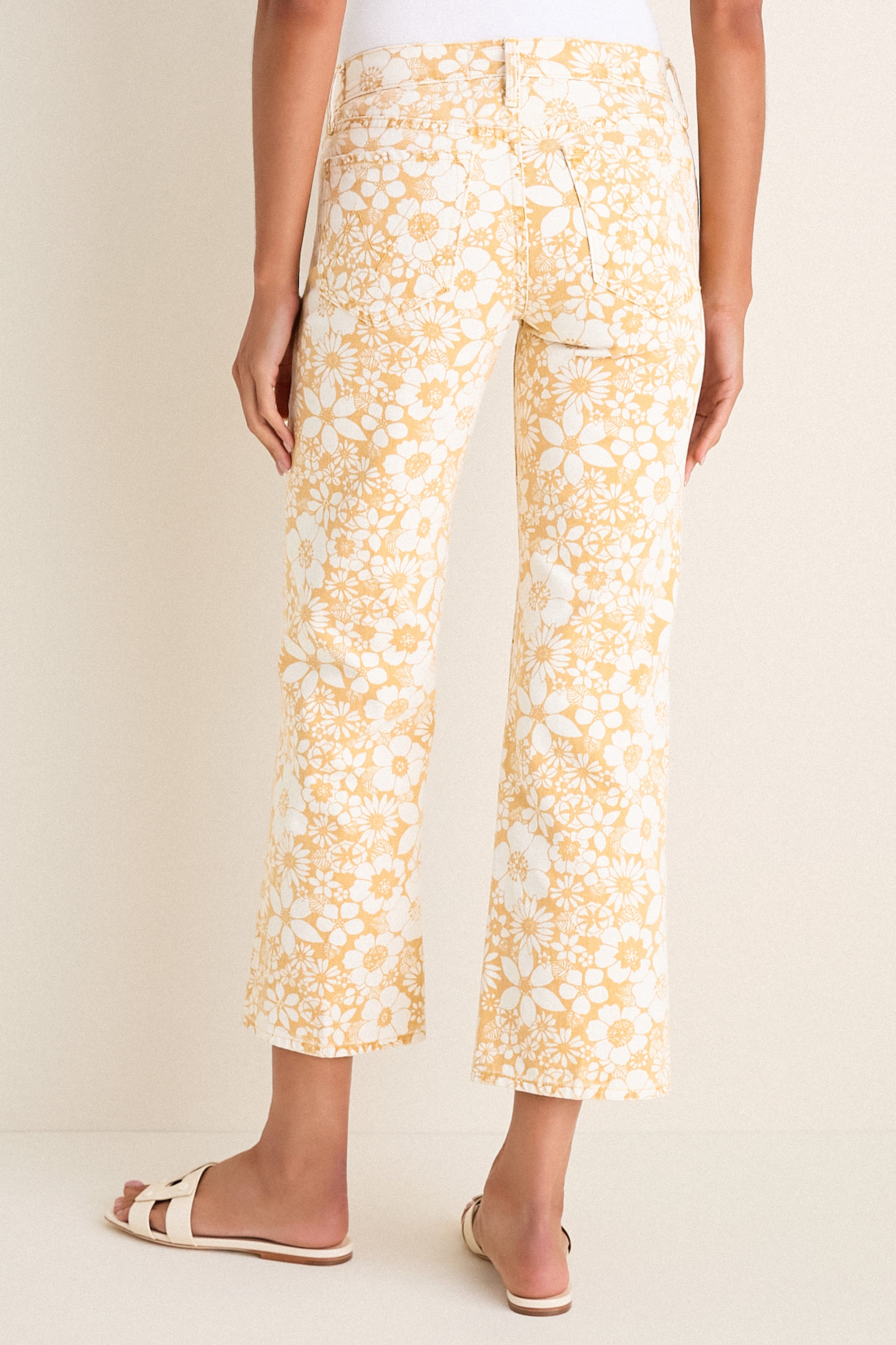 Floral Notes The Mid Rise Rambler Zip Ankle