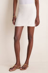 Ivory Crochet Emery Mini Skirt