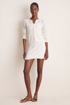 Ivory Crochet Emery Mini Skirt