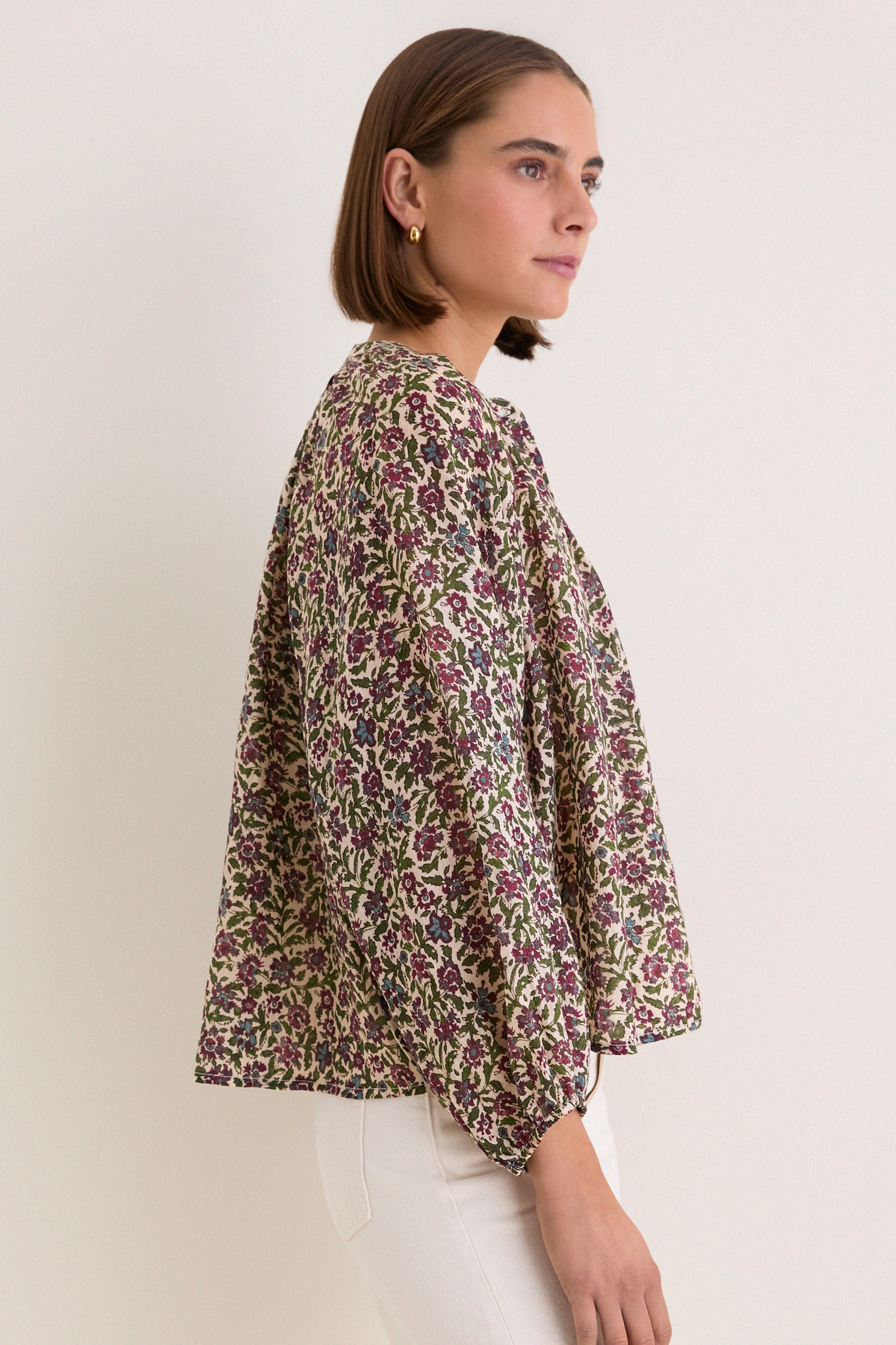 Calico Garden Sawyer Blouse