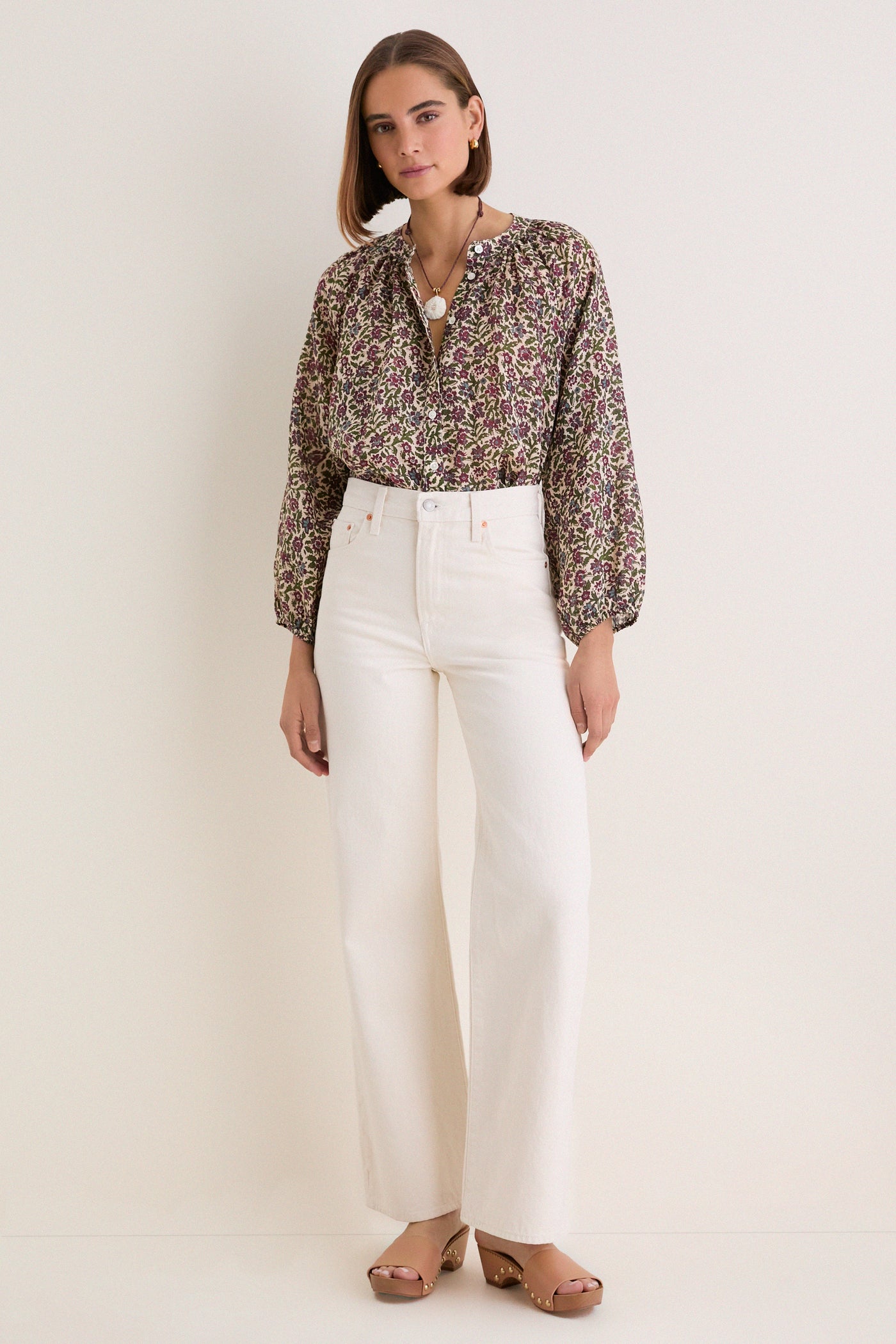 Calico Garden Sawyer Blouse