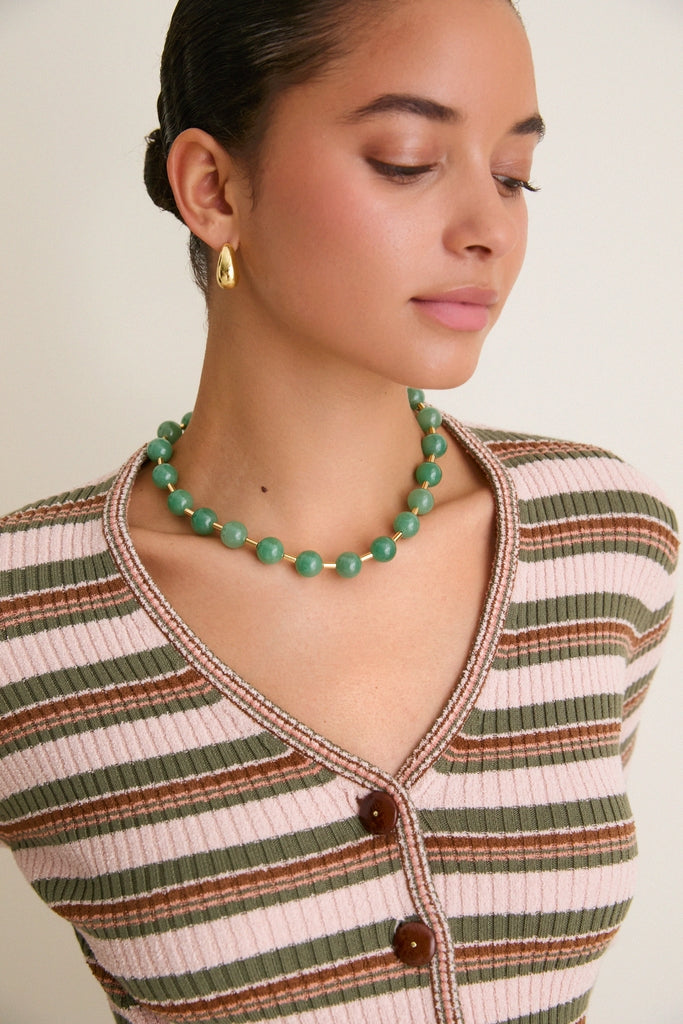 Green Jade Avignon Necklace | Tuckernuck Jewelry